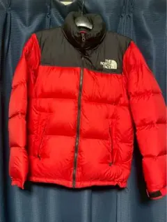 THE NORTH FACE ヌプシダウンジャケット M レッド/ブラック