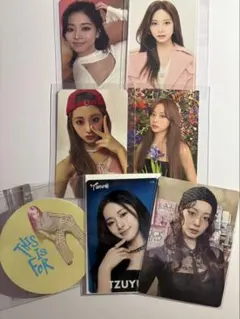 TWICE ツウィ　トレカ　くじ参加賞ステッカー
