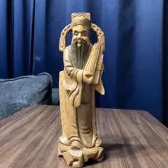 木製彫刻人形 約30cm達磨 - メルカリ