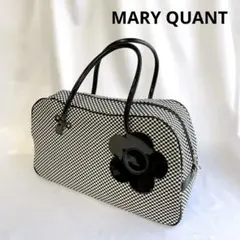 【美品】MARY QUANT マリークワント ボストンバッグ イギリス　MODS