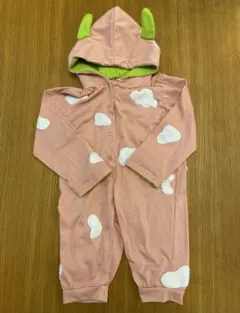 【リメイク品】オフロスキー　ロンパース　90（80くらいのお子様にお勧め）