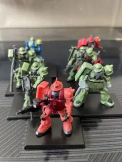 ガンダムコレクション ザク　7体セット