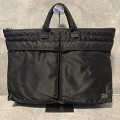 極美品✨ポーター タンカー ビジネスバッグ3way 2層 A4可 ブラック