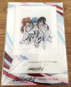 EVANGELION STORE アクリルスタンド レイ＆アスカ＆マリ