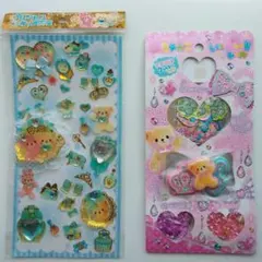 平成レトロシール　2つセット　まとめ売り　希少　レア　コレクション