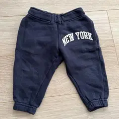 BREEZE ネイビー パンツ サイズ80 NEW YORK