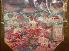 サンリオ　原宿　限定　巾着　カスタムアクリルチャーム　マイメロ