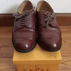 REGAL（リーガル）の紐革靴（ワインブラウン）