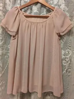 STRAWBERRY- FIELDS フリルシフォン カットソー