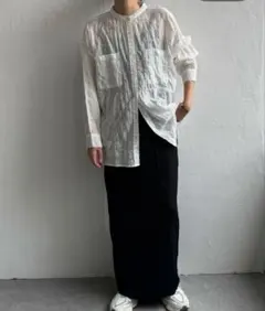 LBC バックシャーリングロングシャツのサムネイル
