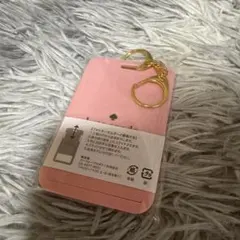 ケイトスペード katespade フォトキーホルダー ピンク 新品未使用