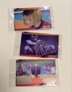 【12/31迄】ハイキュー ウエハース6 カード 孤爪研磨セット