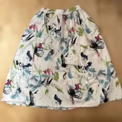 orSlow×BEAMS BOYフレアスカート ペイント マルチカラーのサムネイル