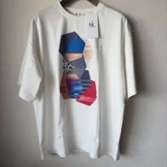 tk. TAKEO KIKUCHI グラフィックTシャツ ホワイトのサムネイル