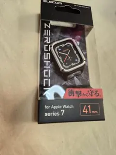 Apple Watch　Series7 41mm　307 シルバー　ゼロショック