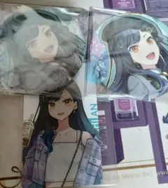 プロセカ　白石杏　Birthday　グリッター缶バッジ