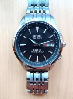 CITIZEN EXCEED エクシードecho-drive 電波時計 チタンのサムネイル
