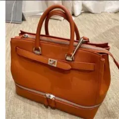 チャールズアンドキース 2way トートバッグ 肩掛け