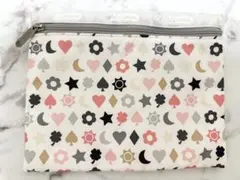 【★ハワイで購入★極美品★】レスポートサック　レスポ　フラット　ポーチ　ハート