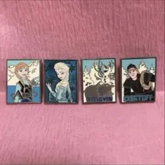 ディズニー　アナと雪の女王　セット　ピン　クリストフ　アナ　エルサ　アナ雪