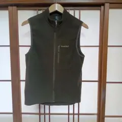 mont-bell フリースベスト ブラウン