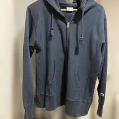 Champion リバースウィーブパーカーダブルジップUSA製M 黒フェード