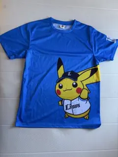 L 埼玉西武 ライオンズ オリジナル ポケモン Tシャツ 1枚 野球