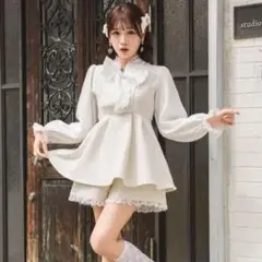 ROJITA BIGリボンツイードセットアップ