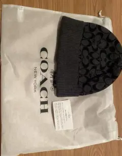 COACH メンズ　ニット帽