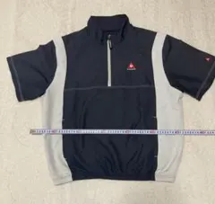 le coq sportif ゴルフジャケット 半袖　L サイズ　ブラック