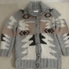 JEANASIS カウチンニットカーディガン