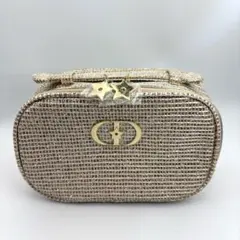 未使用 Dior ディオール ノベルティ スター ポーチ 小物入れ ゴールド