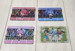 ホロライブ　カードダス　ウエハース　4枚セット
