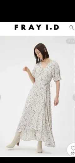 FRAY ID　カシュクールワンピース