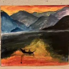 風景 水彩画