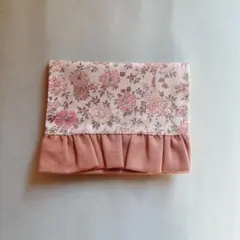 【handmade】移動ポケット　フリル　リバティ