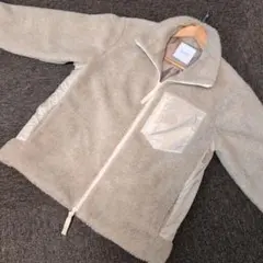 テ*ト様 ◇新品◇完売!ニコアンド パッチワークボアブルゾン ベージュ 