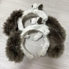 ユニバ　スヌーピーカチューシャ2個セット