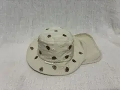 Petit main プティマイン バケットハット くまさん柄 46cm