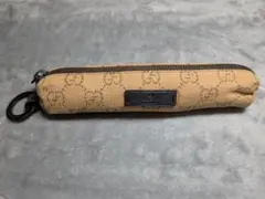 Gucci ベージュ GGキャンバス ペンケース