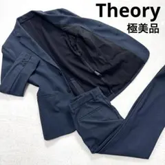 極美品 セオリー セットアップ スーツ 千鳥格子 M/S 伸縮性 現行タグ M