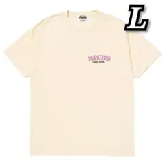L PORKCHOP PORK BACK TEE CREAM キムタク