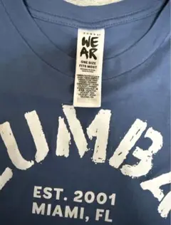 ZUMBA 正規品　 Tシャツ　ネイビー