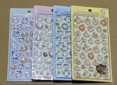 ちいかわ ボンボンドロップシール 第一弾 4枚セット ハチワレ うさぎ 集合