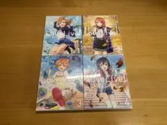 ラブライブ！2期 ブルーレイ 1〜4巻セット＋書き下ろし小説二冊
