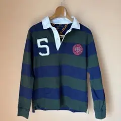 TOMMY HILFIGER ストライプ ラガーシャツ L
