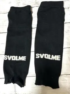 SVOLME ブラック ソックス ストッキング　30cm　カット済