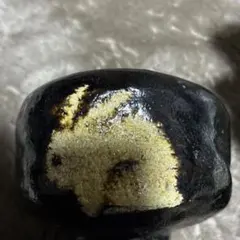 唐物茶入。黑釉。茶道具。古美術。骨董品。宋時代。舊家蔵出し。美品
