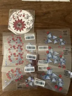 アラビア　ルノ　フロストベリー　シール10枚　コースター2枚ステッカー　スコープ