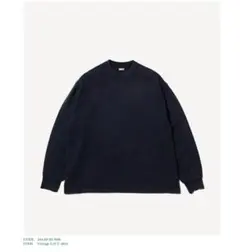 a.presse/アプレッセ24AW　Vintage L/S T-shirt黒2